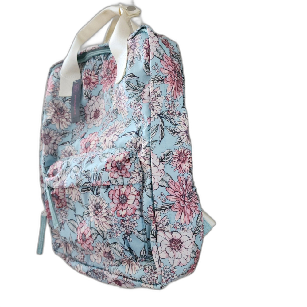 No Boundaries Lightweight Floral Bookbag Backpack NWT - Picture 2 of 4